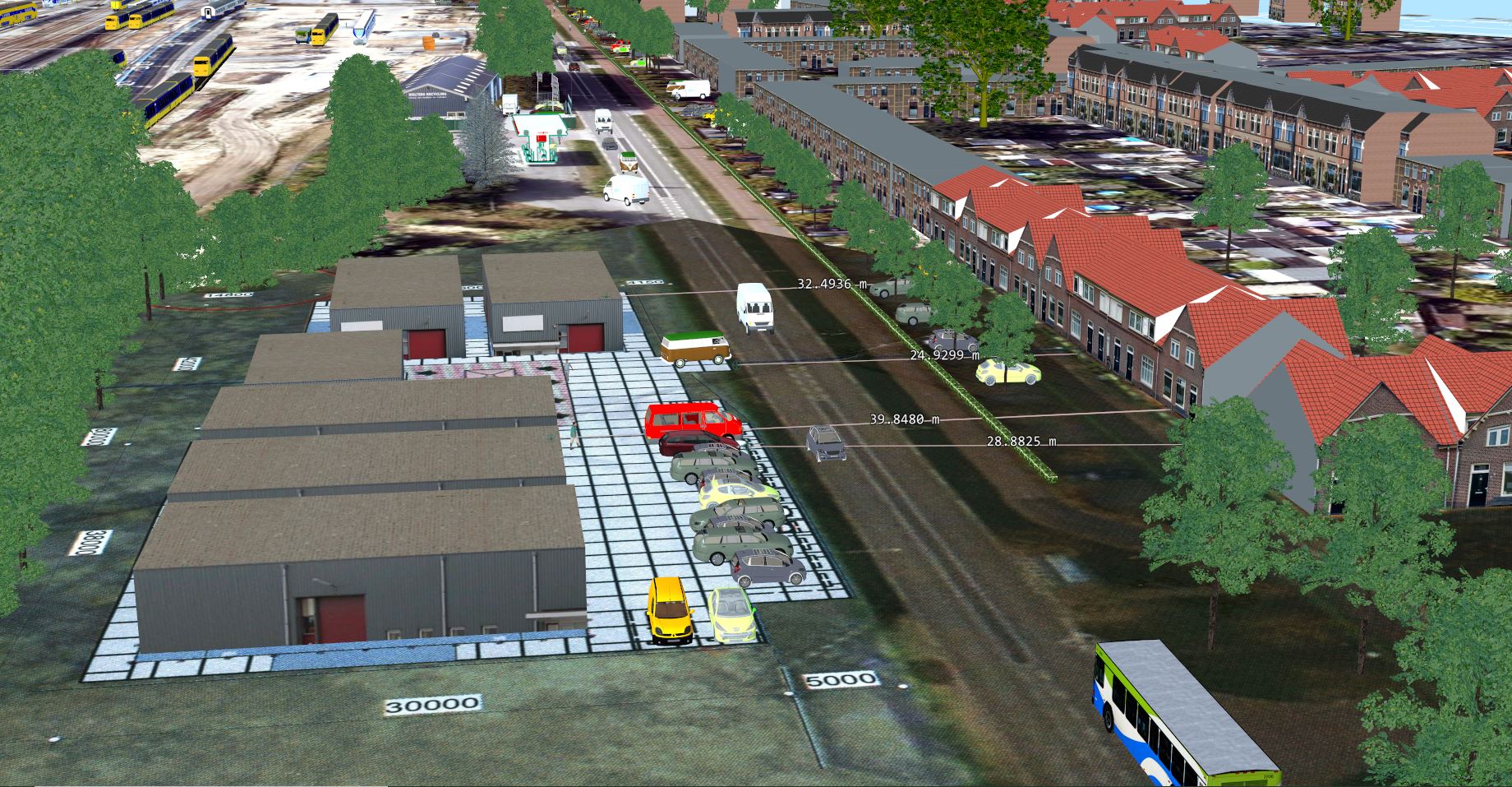 3D beeld padelbaan Deventerstraatweg